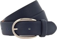 Vanzetti Leren Riem 30mm Leather Belt W80 Navy Blauw