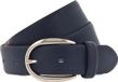 Vanzetti Leren Riem 30mm Leather Belt W80 Navy Blauw