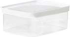 Ibenzoa® Boîte de conservation rectangulaire 2 Litres avec joint d'étanchéité et design transparent pour le rangement de la cuisine
