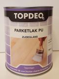 Topdeq Parketlak PU - Transparant - Blank - Zijdeglans - 750ml