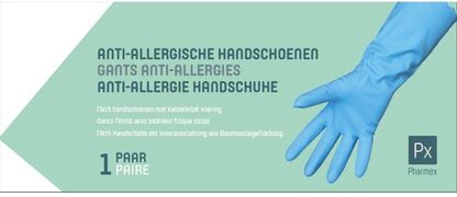 Pharmexx Pharmex Handschoenen Anti-Allergisch Nitril Medium 2 handschoenen