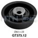 SNR Galet tendeur de courroie de distribution pour HYUNDAI: Sonata & MITSUBISHI: Space wagon, Galant, Lancer, Colt, L200, Lancer F (Ref: GT373.12)