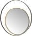 Hotbath &More Mirrors Round2 Miroir de salle de bain - Rond - 100 cm - Gunmetal brossé