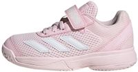 Adidas Performance Courtflash Tennisschoenen Met Klittenband Kids - Roze - Maat 30
