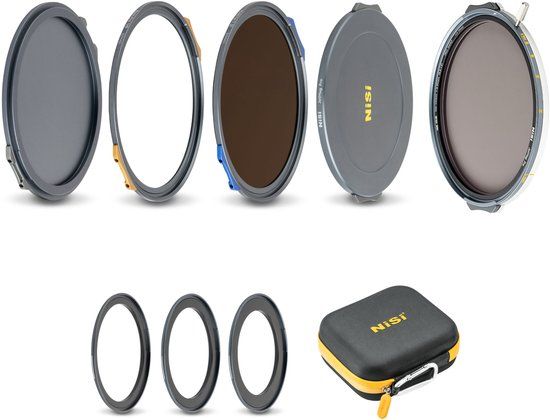 NiSi JetMag Pro VND 1-9 Stops VND Mist Creative 95MAG Magnetic Filter Kit Camerafilterset Grey