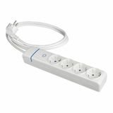 Solera Stekkerdoos, 4 stopcontacten met schakelaar, 250 V, 16 A, 1,5 m