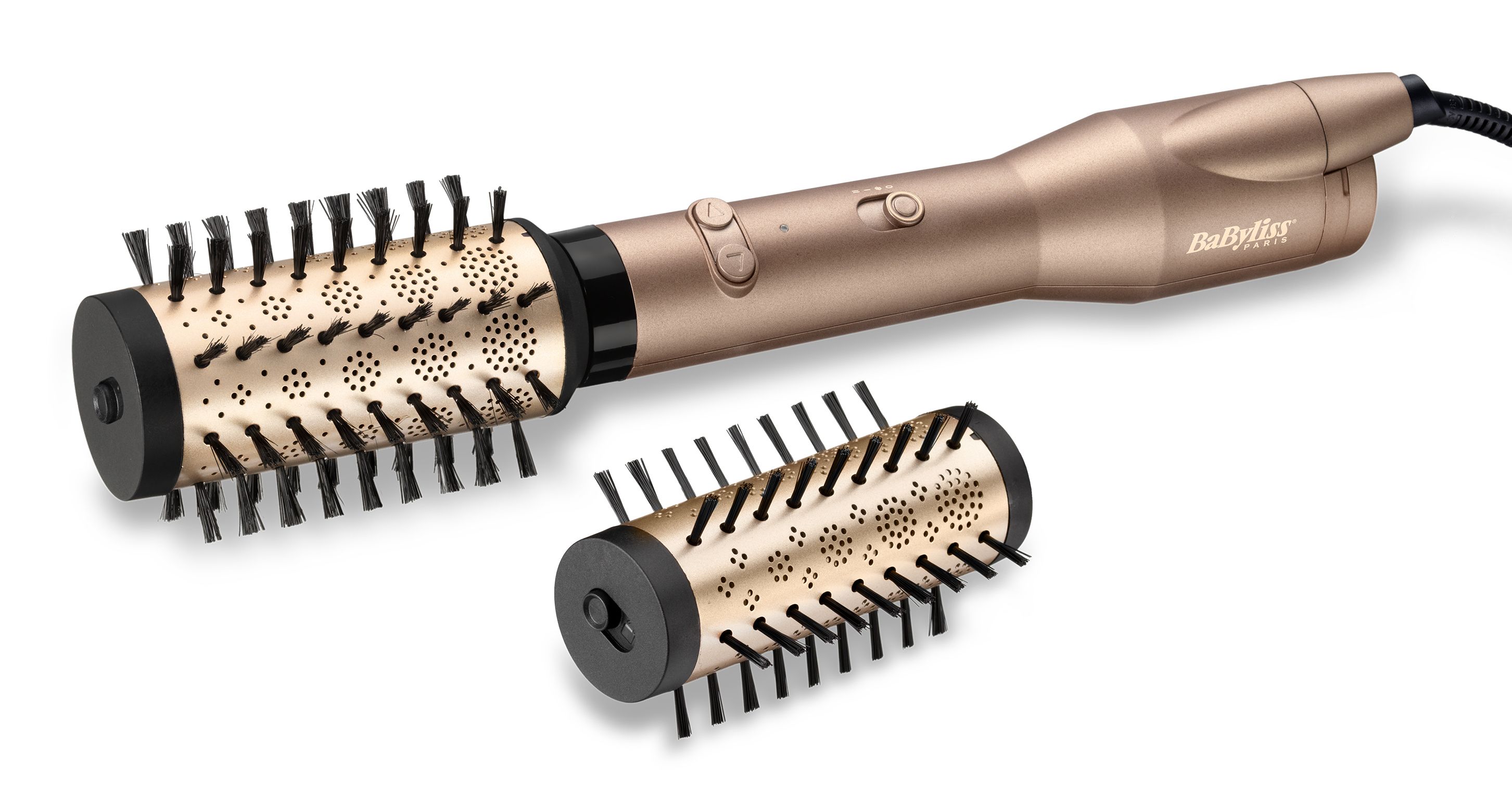 BaByliss Big Hair Dual AS952E - Gold Edition - Heteluchtborstel - 650W - Roterend