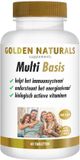 Golden Naturals Multi Basis - 2 x 60 tabletten - Voordeelverpakking