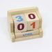 Bureau Kalender - Houten Blokken - Natuurlijke Afwerking