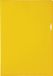 Exacompta Pak van 100 L mappen - gladde PVC 13/100e - A4 - Geel