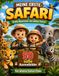 Meine erste Safari – Große Abenteuer mit wilden Tieren: 50 süße Ausmalbilder für kleine Safari-Fans