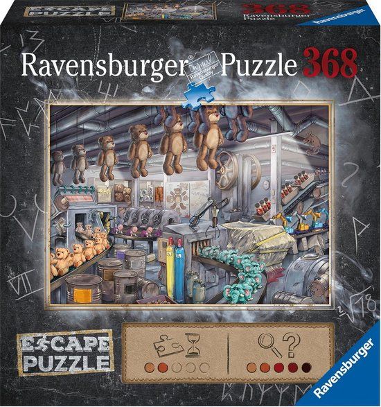 Ravensburger Escape Puzzle The Toy Factory - 368 stukjes - Puzzel