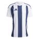 adidas heren Striped 24 Jersey Shirt, team navy blue 2/white/white, 3XL