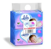 LULA Natte doekjes met ALANTOINE 72 stuks 3 stuks + 1 stuk gratis