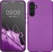 kwmobile telefoonhoesje geschikt voor Samsung Galaxy A34 5G - Back cover in metallic paars