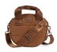 Fresh 'n Rebel Coze Tone - Puffy Koptelefoonhoes & Everyday Carry Bag voor Accessoires - Crossbodytas met Verstelbare Band en Handvatten - Premium Afwerking - Latte Brown