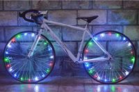 RRJ Fietswiel Verlichting Bike Lightning Spinning (Inclusief Batterijen)