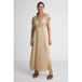Ruby Ruby maxi satijnen jurk beige