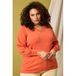 Zhenzi Pullover Plus Size - Orange