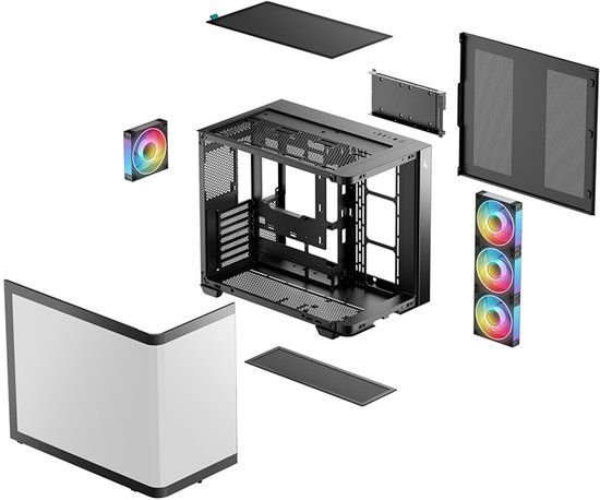 DeepCool CG530U 4F Tower Zwart