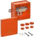 Spelsberg WKE 4 Aftakkast, IP66, Oranje, Kunststof, Vierkant, 12 Outputs