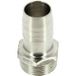 Fauquet - Embout cannelé inox usiné Ø20 mâle 3/4