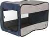 Trixie Panier de transport Twister Pliable Bleu foncé / Bleu clair