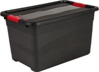 Keeeper Transportbox Met Deksel 59x39x34 - 52 L Zwart