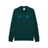 PUMA Manchester City King Drill Crew sweatshirt blauw / donkergroen