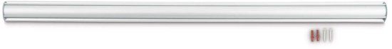 MAUL Wandklemlijst MAULballfix - zilver - aluminium - 100.6 cm