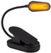 Ortho® Amber Book Reading Light - Clip-On, Rechargeable, No Blue Light - Warm White LED