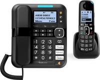 Amplicomms BT1580 Combo Bureau en Draadloze Telefoon