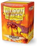 Arcane Tinmen Dragon Shield Standard Sleeves - Matte Orange 100 Sleeves