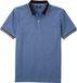 OLYMP Polo Casual - coupe moderne - bleu fumé