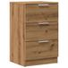 VidaXL Table de chevet Artisan chêne 40x36x65 cm