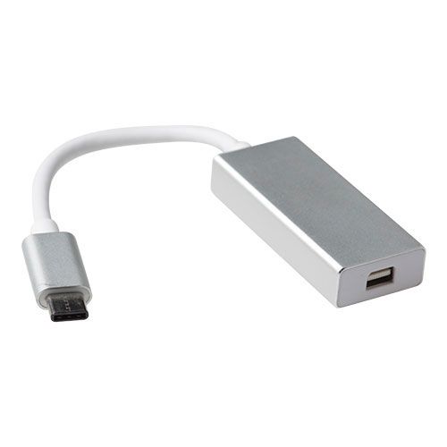 ACT USB-C naar Mini DisplayPort female converter Wit