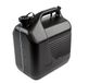 Tayg Jerrycan 20 liter, goedgekeurd, met vulopening en meetstrips, zwart, 603075