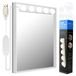 AIFUSI Lampe de miroir à LED, style Hollywood, 5 W, dimmable, lampe de maquillage, lampe de miroir, éclairage miroir, éclairage pour miroir de maquillage, salle de bain, température de couleur réglable