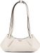 GUESS Amorette Shoulder Satchel Cream White crème