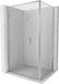 Mexen Exo cabine de douche pliable 85 x 110 cm, transparent, chrome