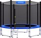 Monzana Trampoline - Ø183cm - Veiligheidsnet & Ladder - Blauw