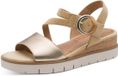 Tamaris - Dames - Plateau Sandalen - Bruin - Maat 37