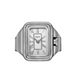 Fossil ES5344 RAQUEL WATCH RING Horloge Dames Zilverkleurig
