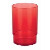Spirella 10.16422 tandbeker Nyo-acryl, clear-red