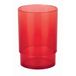 Spirella 10.16422 tandbeker Nyo-acryl, clear-red