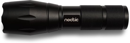 Noctic Focus - Professionele zaklamp met zoom - 500 Lumen - IPX5 waterdicht en schokbestendig