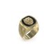 Guess Leeuwenkoning Collectie Heren Ring Leeuw Symbool en Maatregel 22 Trends JUMR04003JWYGBK, Hypoallergeen staal