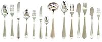 MEPRA 101028113P Holle Norma Besteck Set 113, Zilver