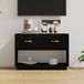 Maison Exclusive - Meuble TV Noir 90x40x60 cm Bois massif Pin