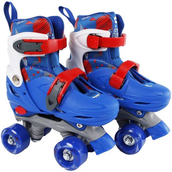 Street Rider Rolschaatsen Blauw Verstelbaar Maat 31-34